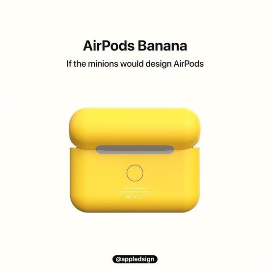 AirPods Banana（图源见水印）